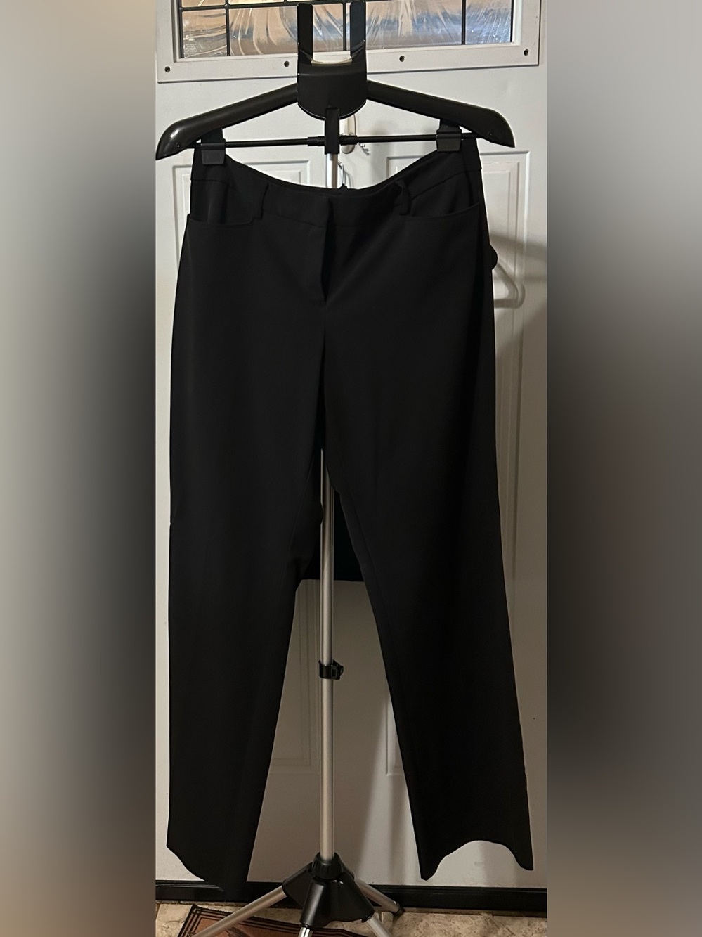 New York & Company Black Slim Dress Chinos Woman’s size 10
